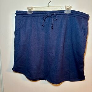 NWT Gibson navy blue skirt Size XXL